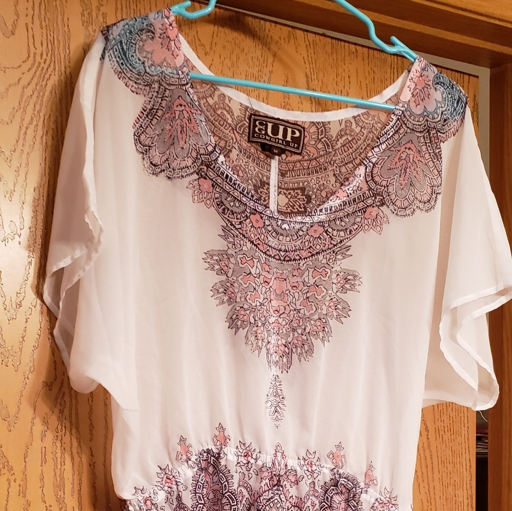 Cowgirl up shirt